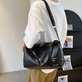 thumbnail image 4 of Bolso de moda para mujer, bolso grande para mujer, bolsos de mano, bolso de mano de PU, bolso de hombro (negro) Likrtyny Para Estrenar, 4 of 6