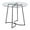 Multi-color, variant on LumiSource Black Steel, Clear Glass Cece Dinette Table