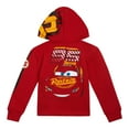 thumbnail image 4 of Disney Cars Lightning McQueen Fleece Half Zip Hoodie Toddler to Little Kid, 4 of 5