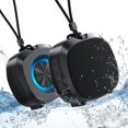 thumbnail image 1 of wonima11 Portable Bluetooth Speakers, RGB Lights TWS Speakers，Wireless IPX5 Waterproof Mini Speaker with Loud Stereo Sound,15 Hours Playtime, Rechargeable Battery, Black., 1 of 1
