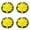 Yellow, variant on 8Pcs Artificial Floating Lotus Flower with Water Lily Pad, Lifelike Pond Pool Lotus Ornaments Realistic Ornament for Home Garden Pond Aquarium Decor, Artificial Plants,3.9 Inch
