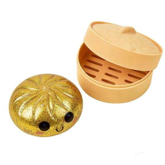 Glitter Dumpling, Glitter Dumpling Squishy Box, Dumplings Squishy, Anxiety Relief Fidget, Soft Squeeze Decompression Dough