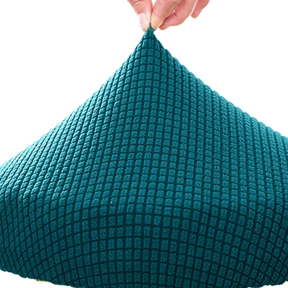 Opolski Chair Slipcover Elastic Stretchable Polyester Round Washable Stool Cushion for Home