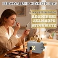thumbnail image 5 of Gynky Makeup Bag Toiletry Bag Organizer Personalized Initial Make up Cosmetic Bags Travel Essentials for Birthday Christmas Girl Women Girlfriend Teacher Valentines Day Gifts, 5 of 9