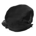 thumbnail image 4 of gorro de dormir l Gorro Seda La Cabeza Negro Negro Magideal gorro de dormir, 4 of 6