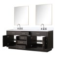 thumbnail image 3 of Abbey 60 in W x 22 in D Grey Oak Double Bath Vanity and Cultured Marble Top, 3 of 6