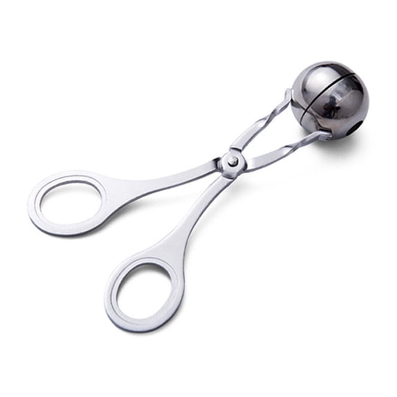 Yuarrent Clip para hacer albóndigas, abrazadera de molde relleno de acero inoxidable, reutilizable, café, restaurante, cocina, molde para helado, Type3 NO3 Yuarrent HA064922-02B