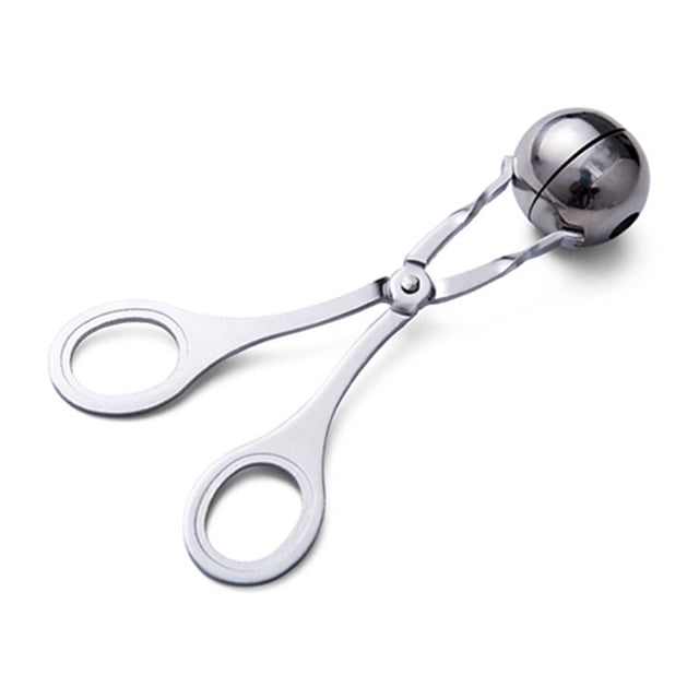Inteprter Clip para hacer albóndigas, abrazadera de molde relleno de acero inoxidable, reutilizable, café, restaurante, cocina, molde para helado, Type3 NO3 Inteprter HA064922-02B