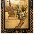 thumbnail image 6 of Oriental Furniture Gold Lacquer Wall Screen Ching Ming, 6 of 6
