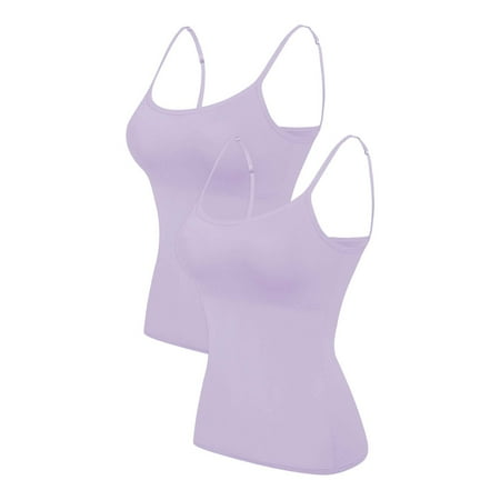 Spentoper Women s Summer Tops 2024 Tank Top Yoga Gym Sleeveless Camisole Sexy Plus Size Underwear With Chest Pad S 6XL Mint Green 3XL