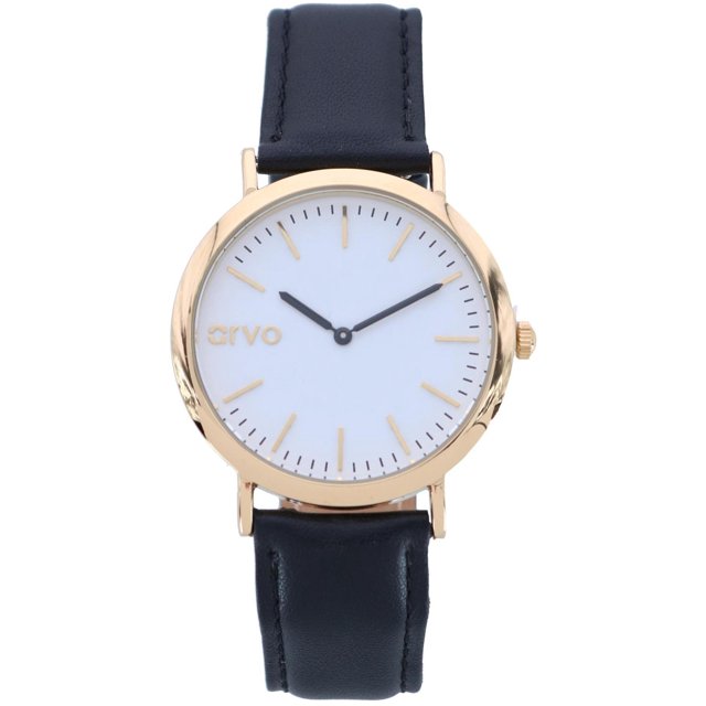 Arvo Montre Cadran Blanc Or Time Sawyer