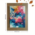 thumbnail image 3 of Abstract Literary Textured Canvas Wall Art 15.75x11.81 Inches, 3 of 8