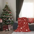 thumbnail image 4 of Christmas Throw Blanket Christmas Decorations Gifts For Women Sherpa Flannel Fleece Winter Holiday Blanket Fluffy Cozy Soft Christams Throws For Couch Sofa Bed, 4 of 6