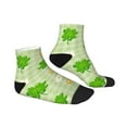 thumbnail image 3 of Bingfone St Patrick'S Day11 Design Patterned Men'S Women'S Casual Cotton Socks, 3 of 9