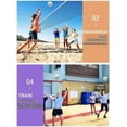 thumbnail image 3 of Volleyball, official size 5, super soft, for indoor and outdoor use, durable, macaroni green., 3 of 5