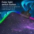 thumbnail image 2 of Large RGB Gaming Mouse Pad Led Glowing Mousepad Non-Slip Rubber Base 13 Light Modes 35.4x15.7 Blue Planet in Space, 2 of 6