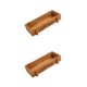 thumbnail image 4 of Naiovety Succulent Planters Wooden Retro Crafts Personality Plants Decorations Garden Yards Household Pot Container Flower Indoor No.1 2Conjunto, 4 of 6