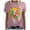 Pink, variant on Xuewenshw De Party Mexican T Shirt For Men And Women Striped Short Sleeve