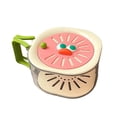 thumbnail image 3 of Cuenco para lavar frutas con colador, organizador decorativo multifuncional 2 en 1 Rosa, 3 of 9