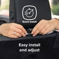 thumbnail image 5 of Diono Ultra Mat Car Seat Protector, Crash Tested, Water Resistant, Black, 5 of 8