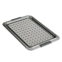 Anolon Advanced Bakeware10 inch x 15 inch Nonstick Sheet Pan and Crisper Set, Graphite