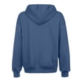 thumbnail image 6 of Womens Zip Up Hoodies 2026 Y2K Casual Long Sleeve Zipper Sweatshirts Fall Winter Trendy Track Jackets With Pockets Navy XL, 6 of 6