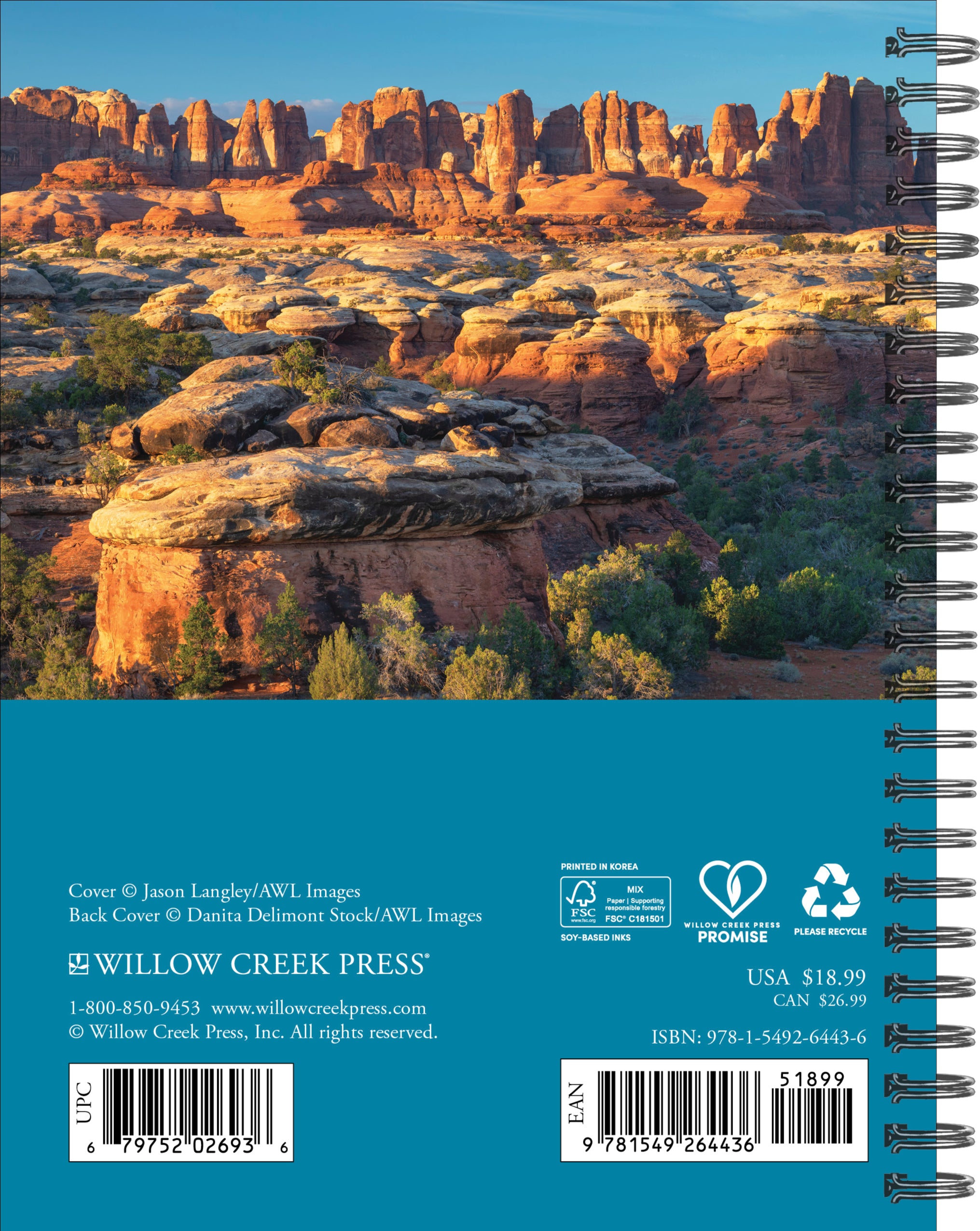Willow Creek Press, National Parks 2027 Engagement Calendar