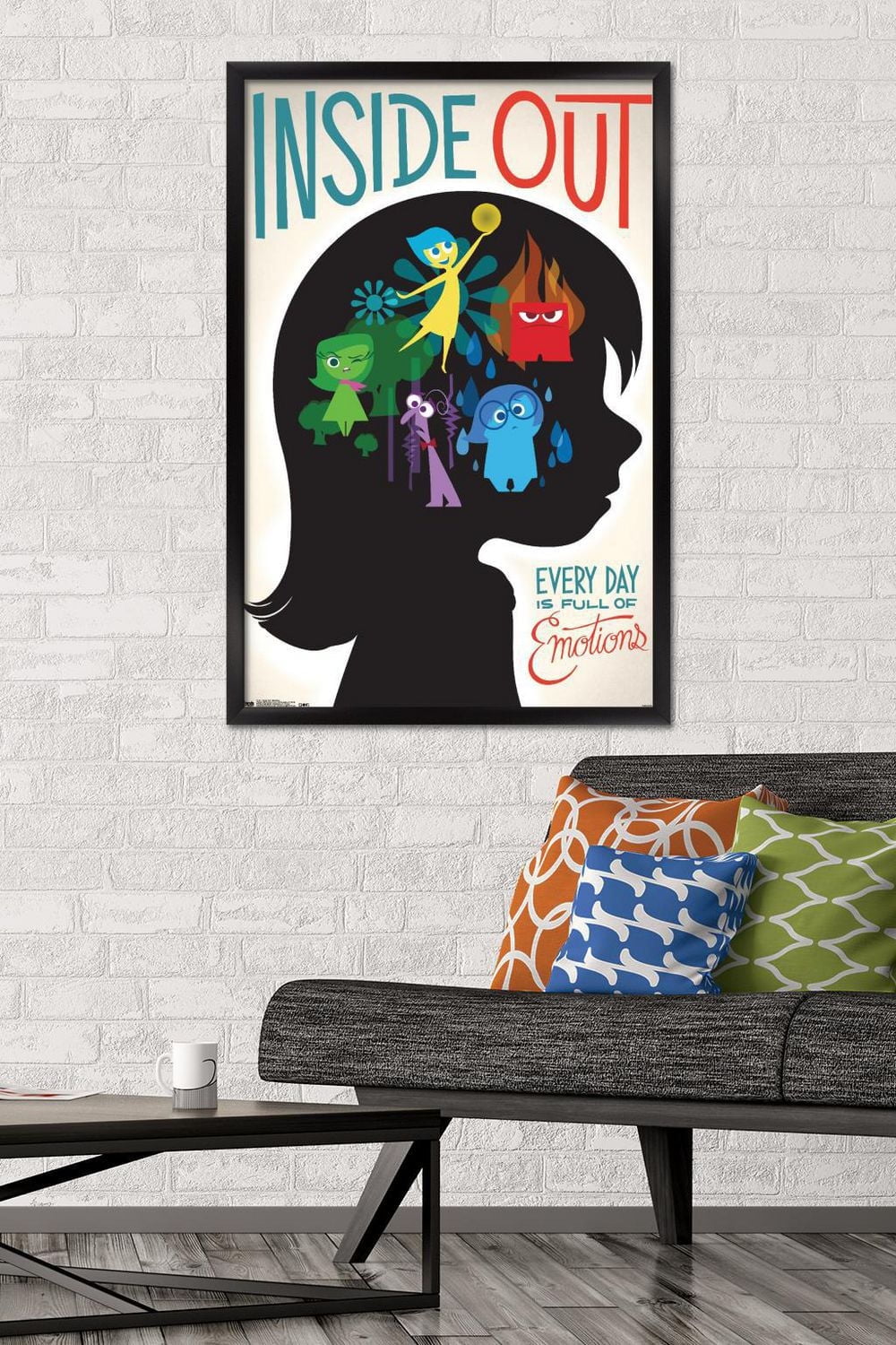 Disney Pixar Inside Out - Emotions Wall Poster, 14.725" x 22.375"
