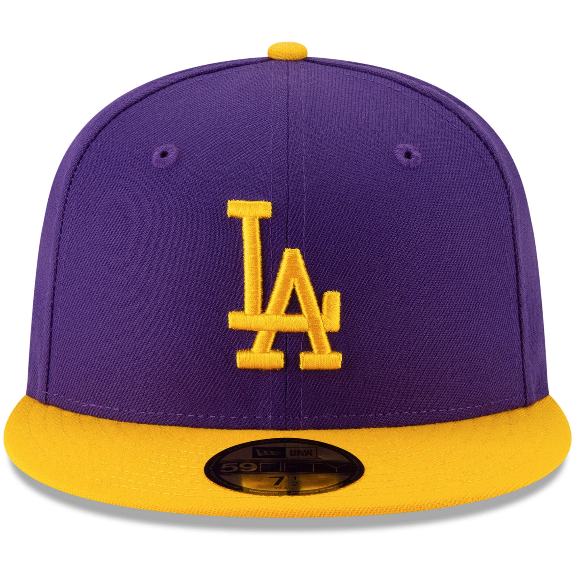 Purple/Gold LA Crossover 59FIFTY Hat 