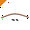 Orange, variant on CLIX Carbon Fiber Finish - Single Wiper Blade