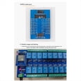 thumbnail image 4 of Placa de Desarrollo de Módulo de Relé de 32 Canales con Fuente de Alimentación de CC, Módulo de Relé WIFI Bluetooth ESP32-WROOM, 4 of 5