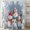 Cute Snowman, variant on Stall 36"x72" Cedar Forest Shower Curtain Set with Hooks Winter Bathroom Curtain Modern Minimalist Waterproof Bath Curtain Machine Washable
