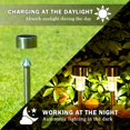 thumbnail image 3 of Uds. De luces solares para jardín al aire libre, luz Led para paisaje/camino, luces de acero inoxidable WD.WDQZL Hogar, 3 of 5
