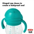 thumbnail image 4 of OXO Tot Transitions Straw Cup With Removable Handles 6 Oz - 2 Pack - Teal, 4 of 6