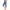 B34 Blue womens capris for summer clearance under $5, variant on Women Capri Pants On Clearance! Cagogo Women's Casual Wide Leg Capri Pants with Pockets Summer Elastic Waist Lightweight Yoga Pants Plus Size Stretch Pull On Exercise Workout Sweatpants