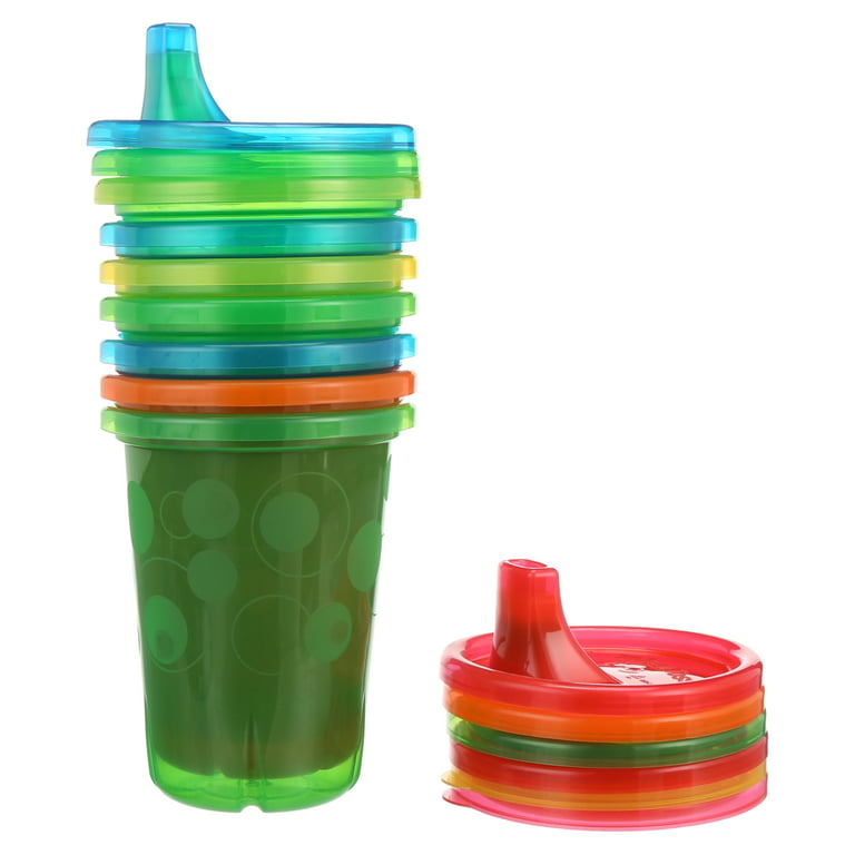 The First Years Take & Toss Sippy Cups, Assorted Colors, 7 oz, 6