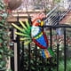 thumbnail image 5 of Decoración de pared Soledad Metal 3 Esculturas de loros coloridos, 5 of 7