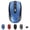 Blue, variant on SANPTENT Wireless Mouse, Ergonomic, 2.4 GHz Optical, DPI Adjustable, Compatible With PC, Mac, Laptop, 6 Buttons - Red