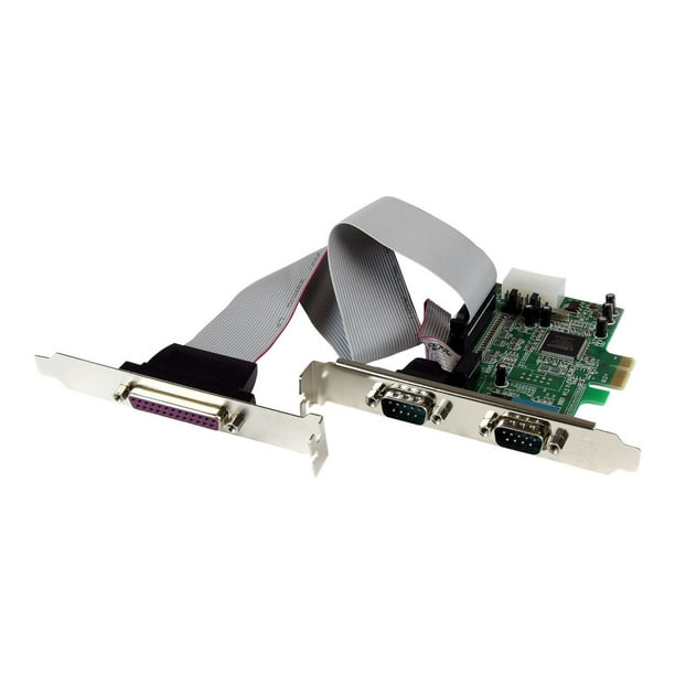 2S1P Native PCI Express Parallel Serial Combo Card with