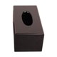thumbnail image 1 of Caja de madera con tapa para papel de seda, apertura amplia, práctica y creativa, para servilletas negro, 1 of 9