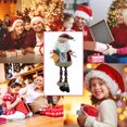 thumbnail image 4 of Muñeco de peluche de Papá Noel muñeco de nieve ciervo muñeco Likrtyny de Navidad regalo de decoración para niños y amigos adornos de oficina para dormitorio, 4 of 8
