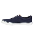 thumbnail image 5 of Izod Men's Size 9.5 Lace-Up Casual Canvas Shoes, Navy Blue, New in Box, 5 of 7