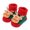 Deer, variant on 3D Christmas Cartoon Cotton Baby Socks Unisex Infant Toddler Terry Socks With Non Skid Socks For 0-12M