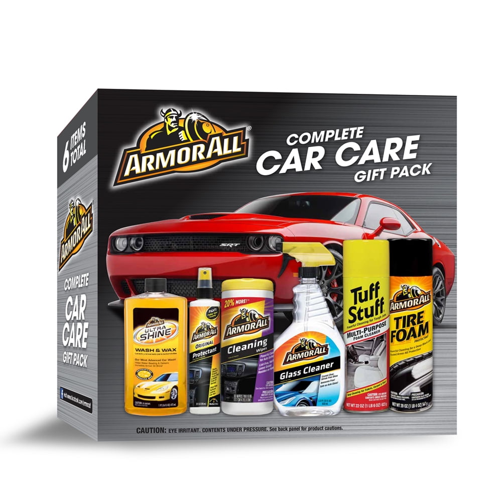 Armor All Complete Car Care Gift Pack (6 Piece Kit)