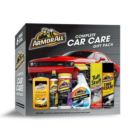 Armor All Complete Car Care Gift Pack (6 Piece Kit)