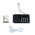 thumbnail image 1 of Speaker, Big LCD Screen LED Flashlight Music  Speaker Portable Convenient  For Outdoor For Home, 1 of 8