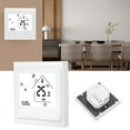 thumbnail image 4 of Home Thermostat, LCD Display Digital Thermostat White  For Home, 4 of 8