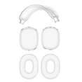 thumbnail image 1 of Funda protectora completa para auriculares AirPods Max, de silicona suave, antiarañazos y resistente al sudor, con recortes precisos y almohadillas protectoras para la diadema., 1 of 8