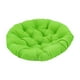 thumbnail image 5 of Silla hamaca con cojín de 60 cm x 60 cm para interior o exterior, redonda y gruesa. verde, 5 of 9