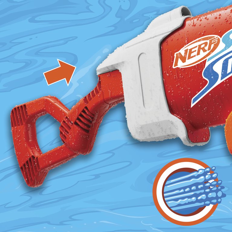Super Soaker Nerf Rainstorm - Blaster à Eau 650ml - Jet Diluvien Pour Jeux Extérieurs - À Partir De 6 Ans